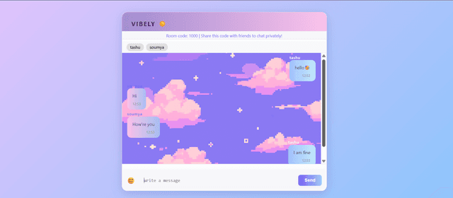 Vibely Chat App